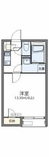 レオネクストヴィラ ソレイユ【203号室】の間取り