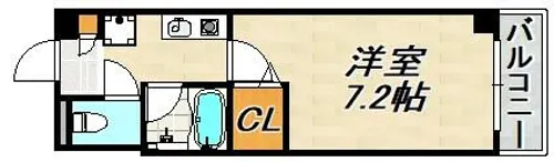 アパ北町【5階】の間取り