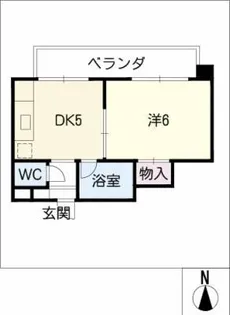 シャトーレ ノグチ【2階】の間取り