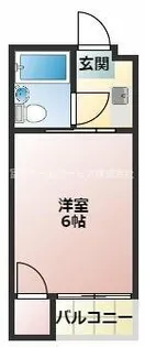 シャトルスギモト【203号室】の間取り