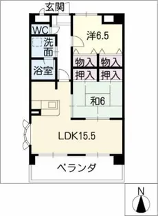 諏訪ステージ【2階】の間取り