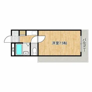 メゾン阪南2【3階】の間取り