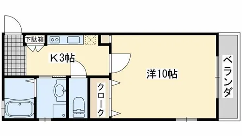 泉佐野HIRANO2【3階】の間取り
