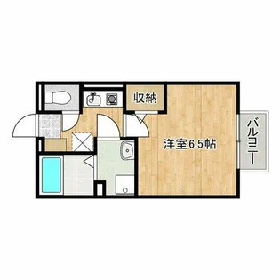 セジュールMARUGEN C棟【2階】の間取り