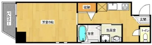 リヴェール小路【7階】の間取り