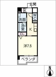 丸喜屋【3階】の間取り
