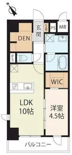 ノヴァリス草津【505号室】の間取り