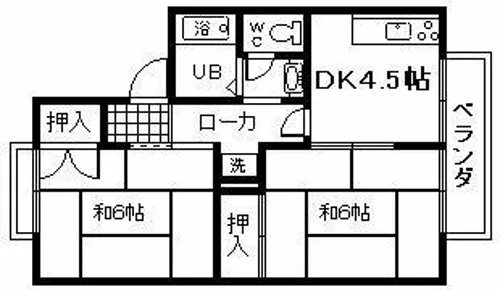 セジュール池内 2【2階】の間取り