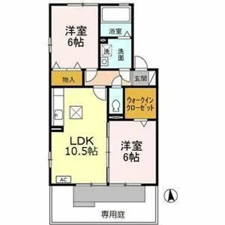 グラン・シャリオ【1階】の間取り