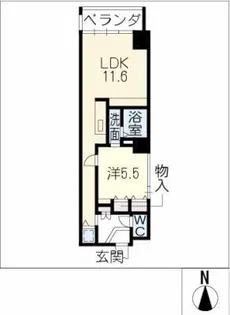 丸の内Terrace【2階】の間取り