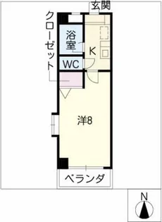 G&P OWAKI【1階】の間取り