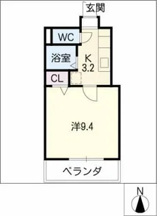 大竹南ビル【5階】の間取り