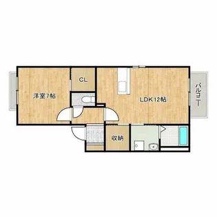 ソフィアコート【1階】の間取り