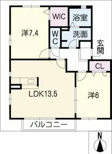 GRACE MAISON【2階】の間取り