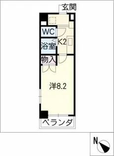 Aiban【3階】の間取り