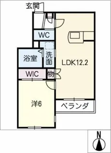 ルミナス神田【3階】の間取り