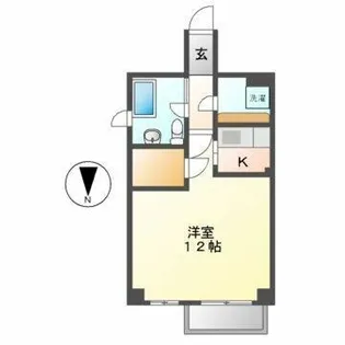 シュタットメゾンⅡ【8階】の間取り
