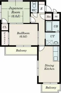 メゾン柴田【3階】の間取り