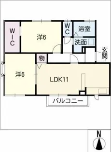 グラン・シャリオA棟【1階】の間取り