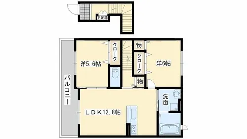 グラン【2階】の間取り