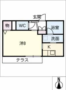 ダイヤモンドヒルズ星ヶ丘【1階】の間取り
