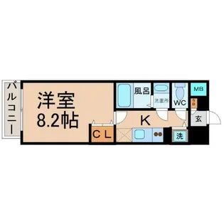 グレイス大須【6階】の間取り
