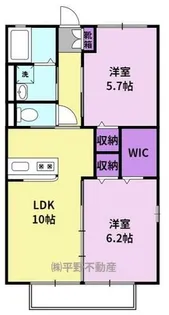 ディアコート国分【1階】の間取り