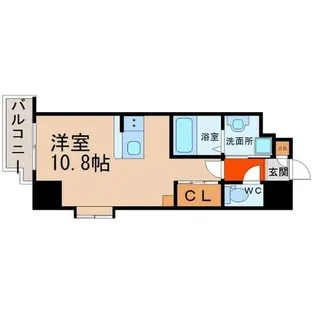 UOOMAMISORA(ウーマミソラ)【5階】の間取り