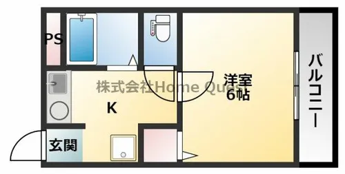 リベラルコート【3階】の間取り