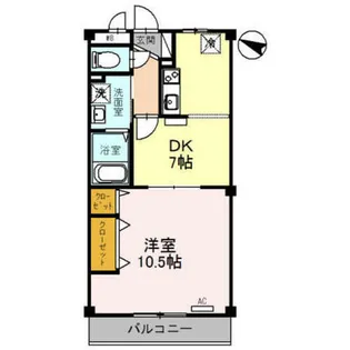 プランドール・ミノル【2階】の間取り