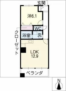 ファインビュー印場元町【3階】の間取り