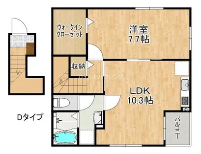 グラン フェリシア【2階】の間取り