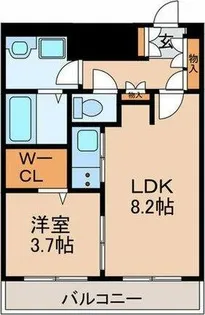 東山ビレッジ【103号室】の間取り