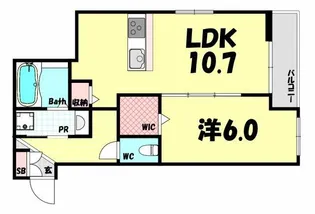 Lumino Foresta【1階】の間取り