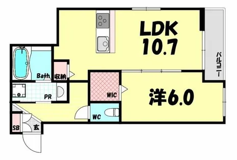 Lumino Foresta【1階】の間取り