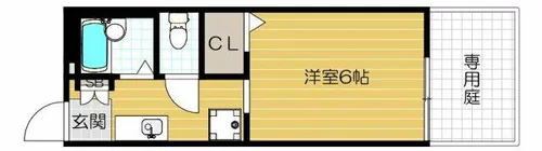 Tranquil【1階】の間取り