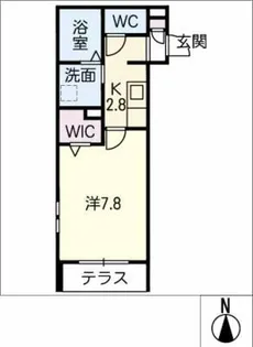 メゾン・リュミエール【1階】の間取り