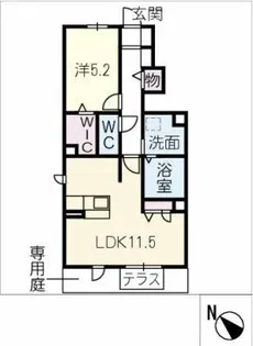 リーベSK【1階】の間取り
