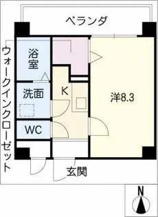 Fine吹矢【4階】の間取り