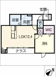 AUTHENT【1階】の間取り