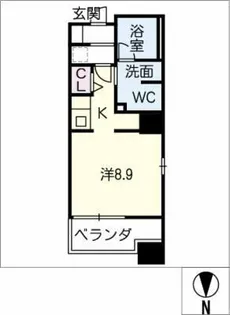 サカエ東桜ビル【7階】の間取り