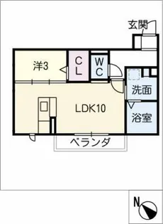 Grace【3階】の間取り