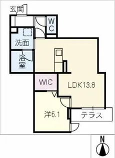 OTTAVO MIHIRO【1階】の間取り