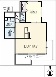 OTTAVO MIHIRO【3階】の間取り