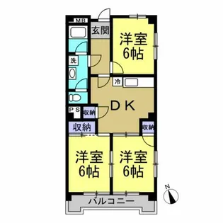 ファミール寺本【101号室】の間取り