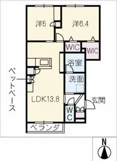 Sun Loire【2階】の間取り