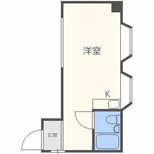 ラパンジール京町堀【4階】の間取り