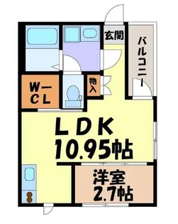 Star-Ship【3階】の間取り