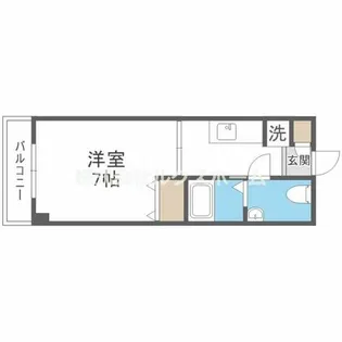 サンピラー茨木byK&I【5階】の間取り
