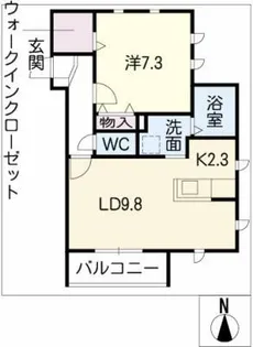 ステラMK【1階】の間取り
